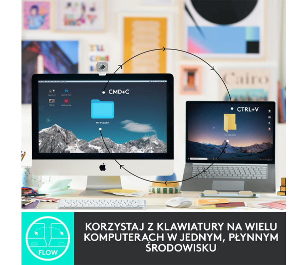 LOGITECH LOGITECH Klawiatura MX Keys Mini rózowa 920-010500 - 680464 - zdjęcie 12